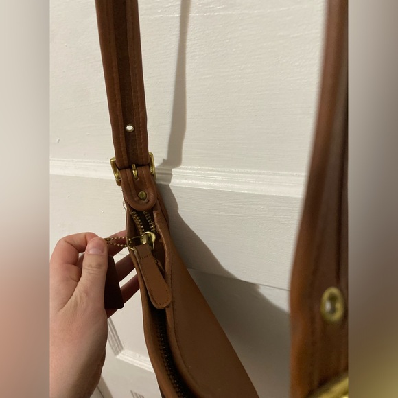 Vintage Coach Janice Leather Shoulder Bag 90s - Picture 5 of 13